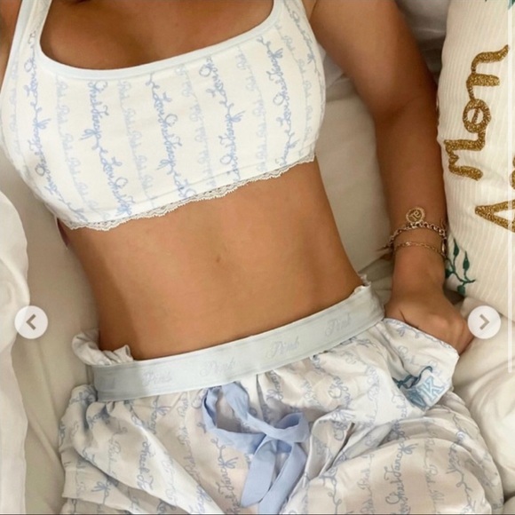 PINK x LOVESHACKFANCY Sleepwear Set - Picture 3 of 4